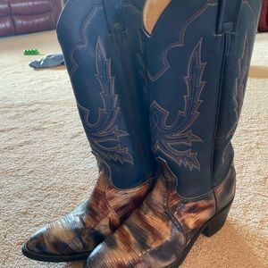 Dan post lizard boots